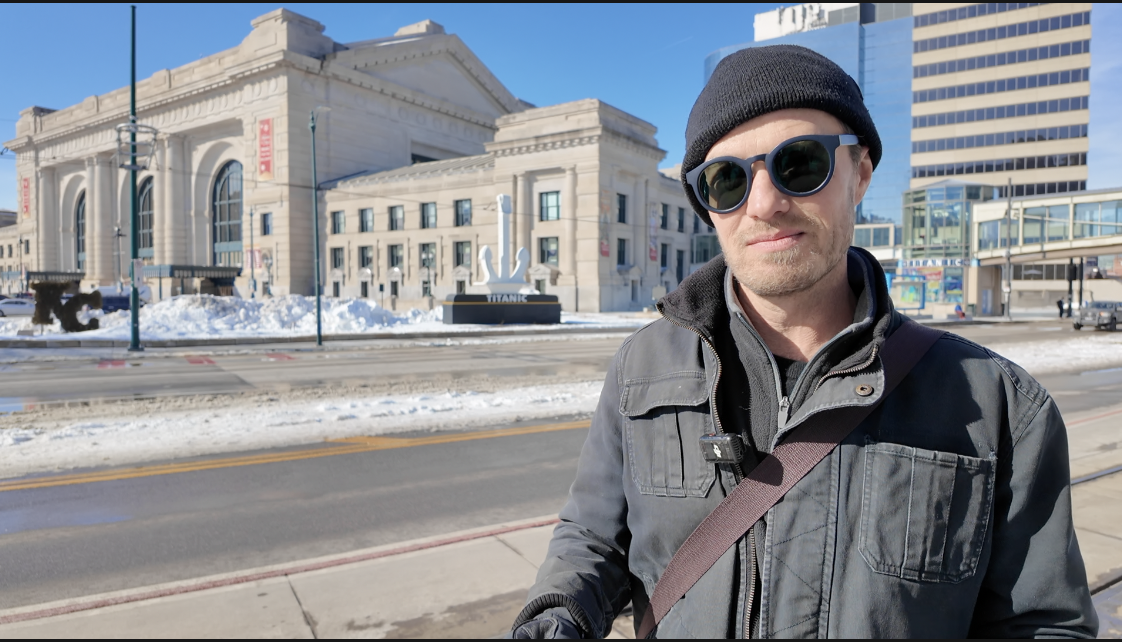 Layton, streetcar rider