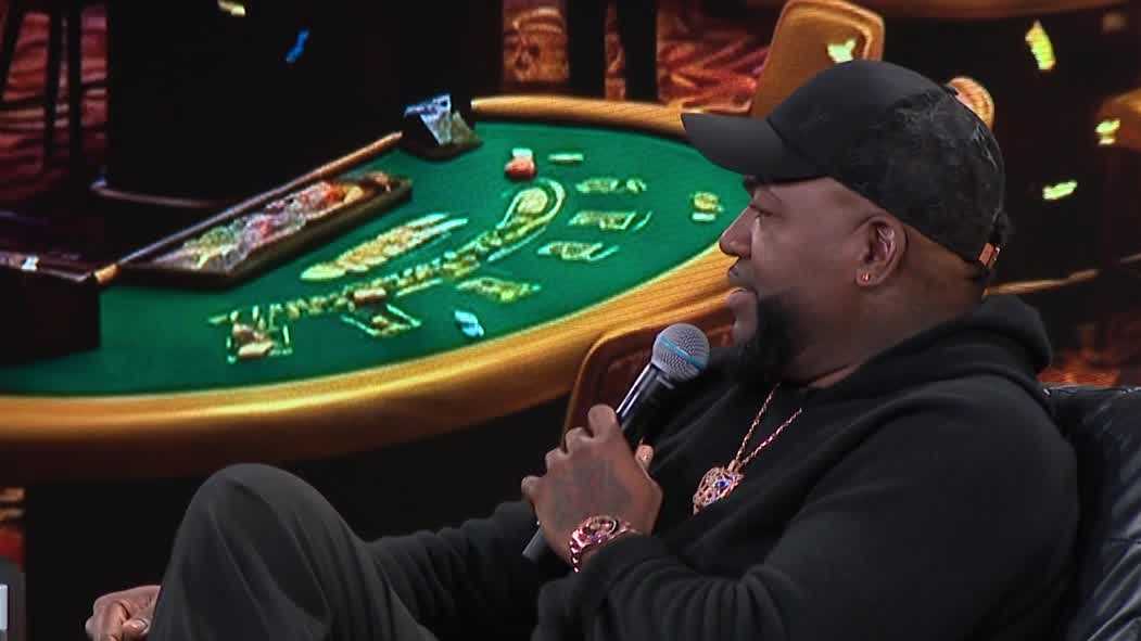 Red Sox legend David Ortiz meets with NH high school journalists