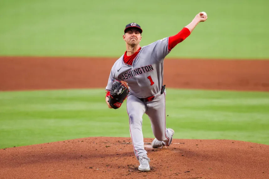 MLB: Washington Nationals at Atlanta Braves, mackenzie gore, yankees