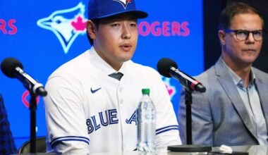 Baseball-New Blue Jay Okamoto says daughter’s logo choice helped seal the deal | 104.1 WIKY