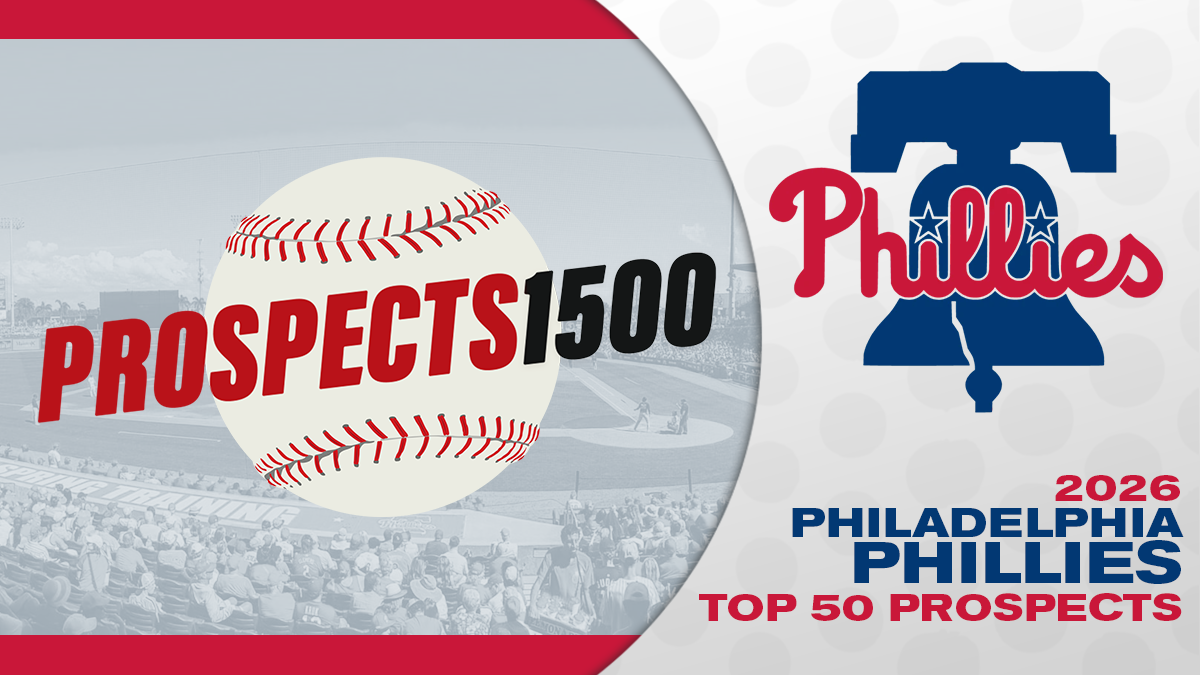 Philadelphia Phillies Top 50 Prospects (2026)