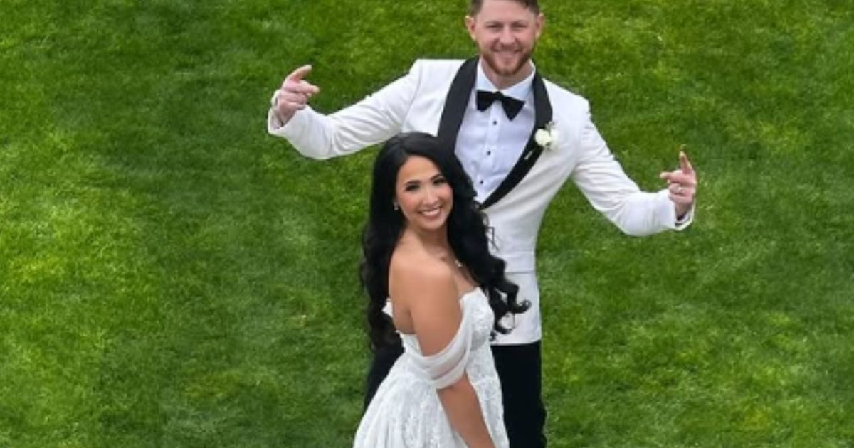 Toronto Blue Jays pitcher got married over the weekend