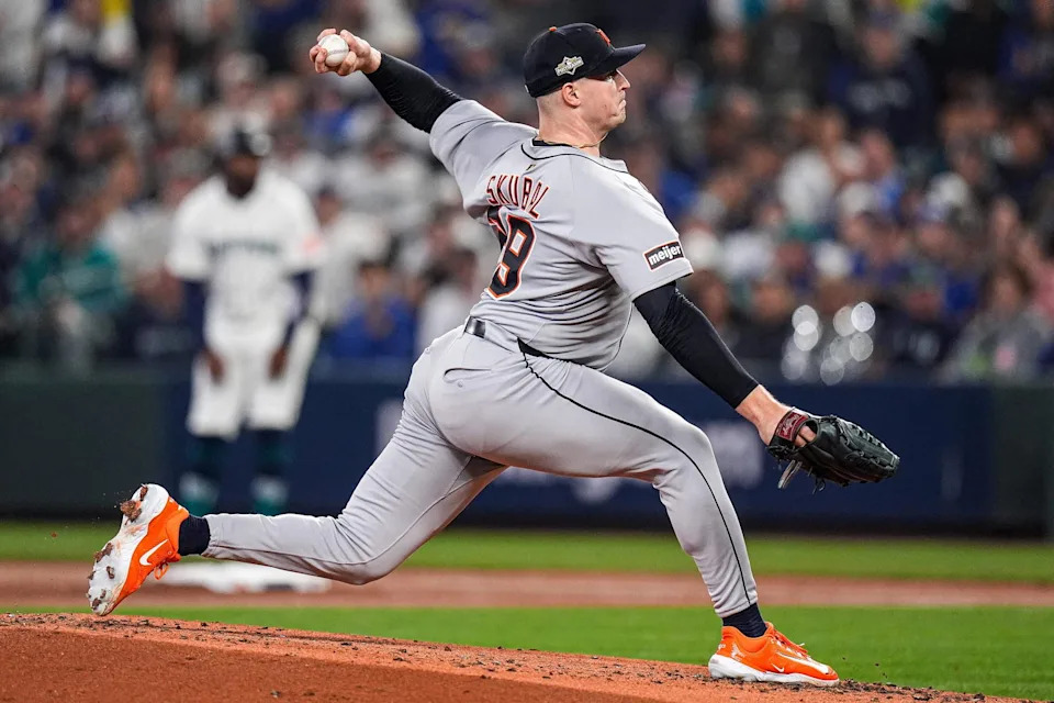 Detroit Tigers pitcher Tarik Skubal. © Junfu Han / USA TODAY NETWORK via Imagn Images