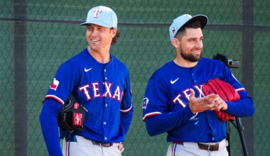 Which Texas Rangers appeared on MLB Network’s top 100 players ahead of the 2026 season?