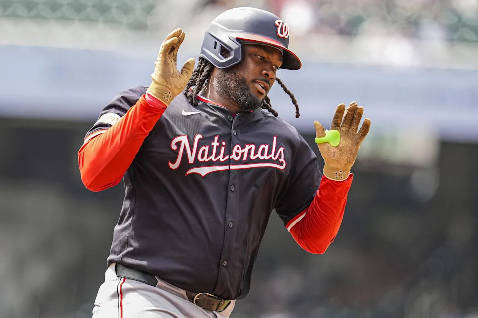 Minnesota Twins first baseman/designated hitter Josh Bell.&nbsp;© Dale Zanine-Imagn Images