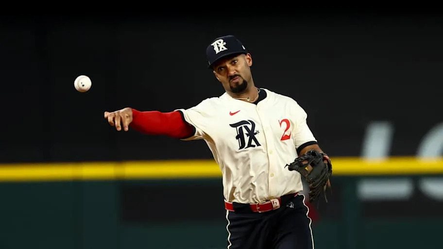 Texas Rangers second baseman Marcus Semien