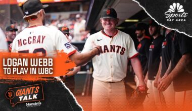 Giants ace Logan Webb will play in 2026 World Baseball Classic – NBC Sports Bay Area & California