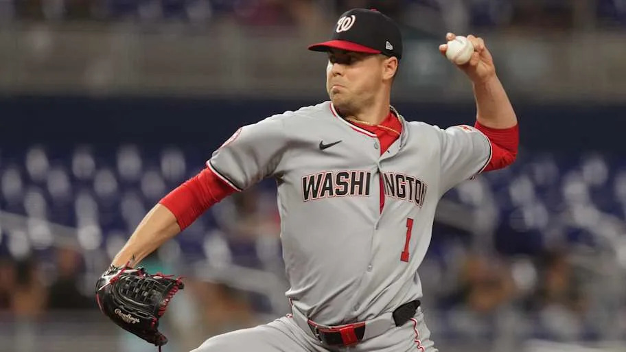 Washington Nationals starting pitcher MacKenzie Gore
