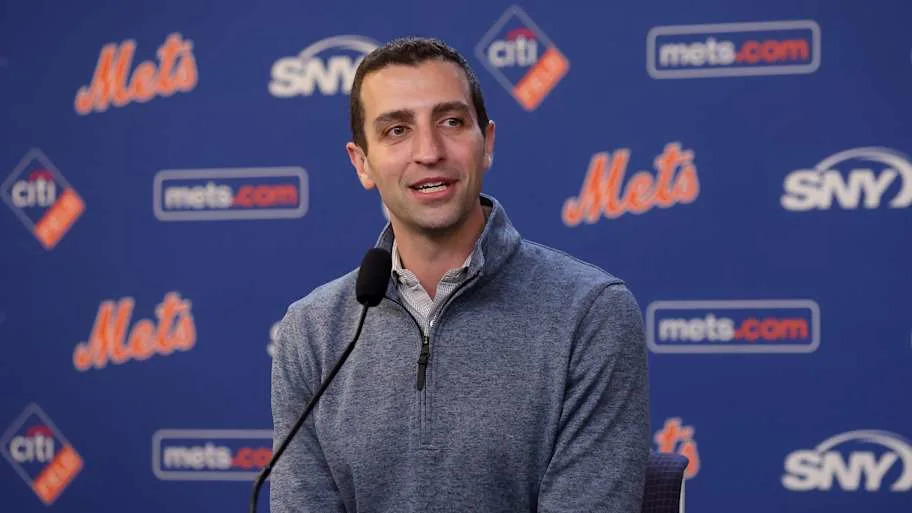New York Mets president of baseball operations David Stearns 