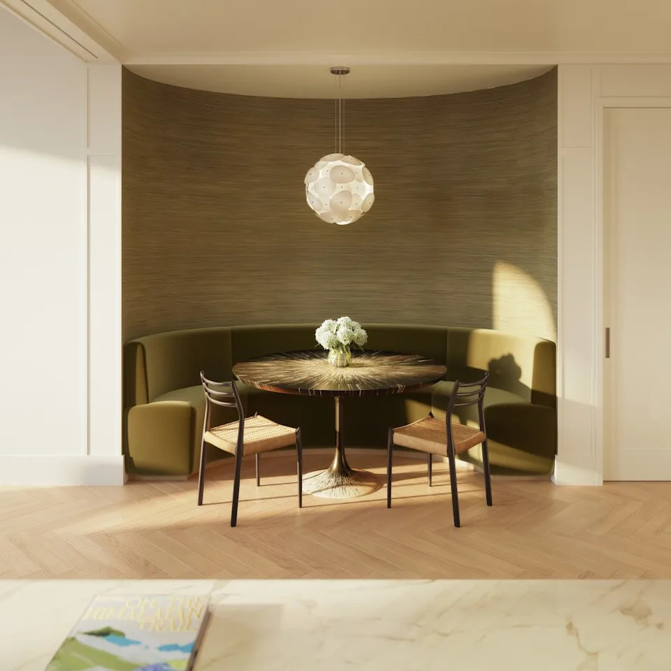 The design touches are both stylish and cozy. DBOX