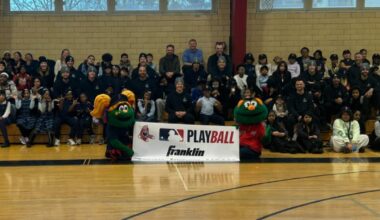 Boston Red Sox Rookies Taught Some Young Bostonians The Basics Of Baseball