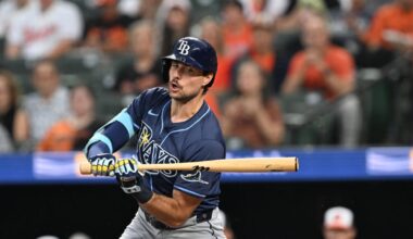 Josh Lowe to Angels, Gavin Lux to Rays and Brock Burke to Reds in 3-team trade |