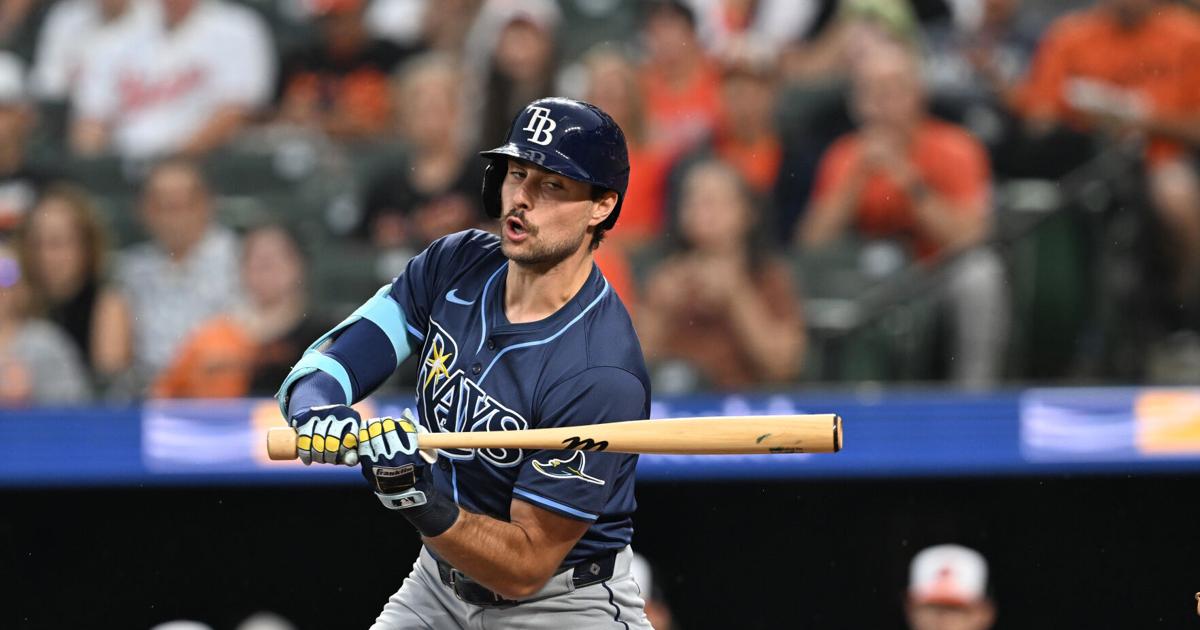 Josh Lowe to Angels, Gavin Lux to Rays and Brock Burke to Reds in 3-team trade | National