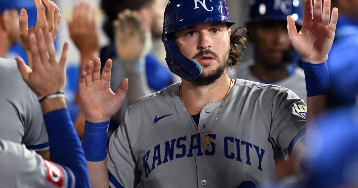 Infielder Vinnie Pasquantino agrees to a $11.1 million, 2-year contract with the Royals | MLB