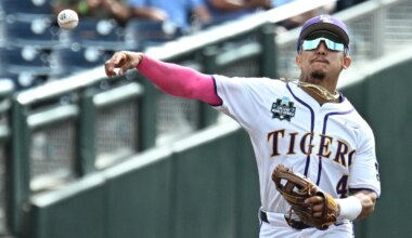 What are LSU baseball's odds to win the College World Series?
