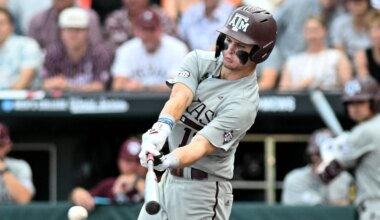 Texas A&M baseball will face eight ranked teams during the 2026 season