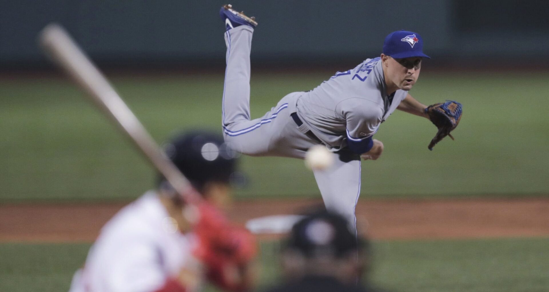 Kansas City Royals pitcher Aaron Sanchez