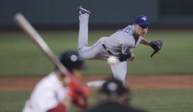 Kansas City Royals pitcher Aaron Sanchez