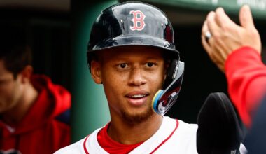 Red Sox infielder 'in a good spot' after roller coaster rookie season
