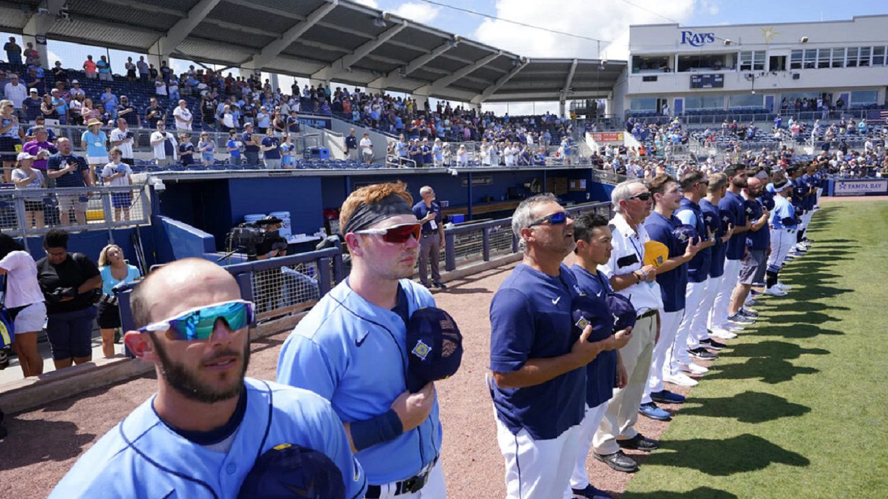 The Rays spring training facility is Charlotte Sports Park in Port Charlotte. Spring Training tickets will go on sale to the public on Wednesday, January 14 at 10 a.m. (Steve Helber/Associated Press)