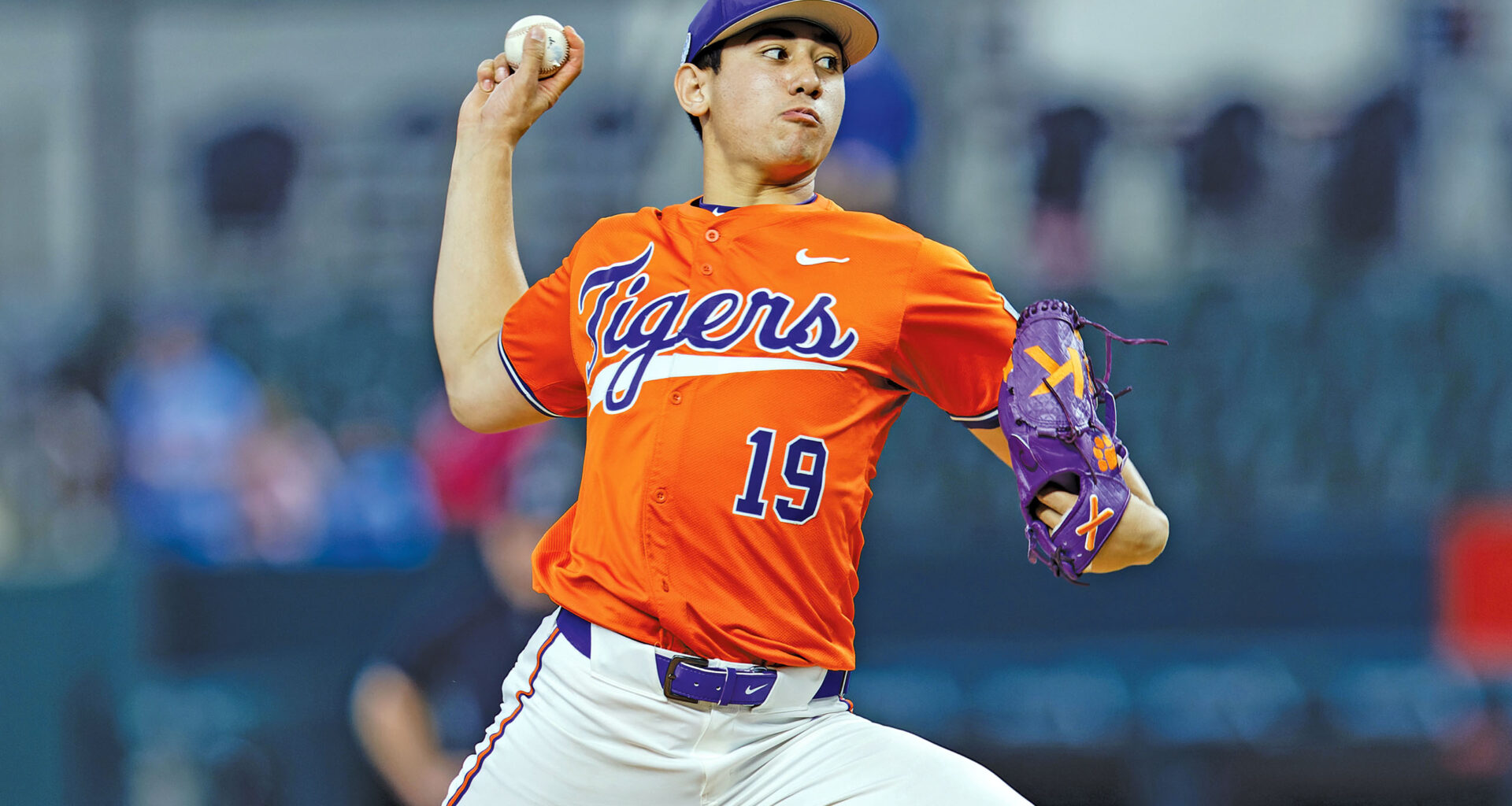 Clemson RHP Aidan Knaak (Photo by Eddie Kelly)