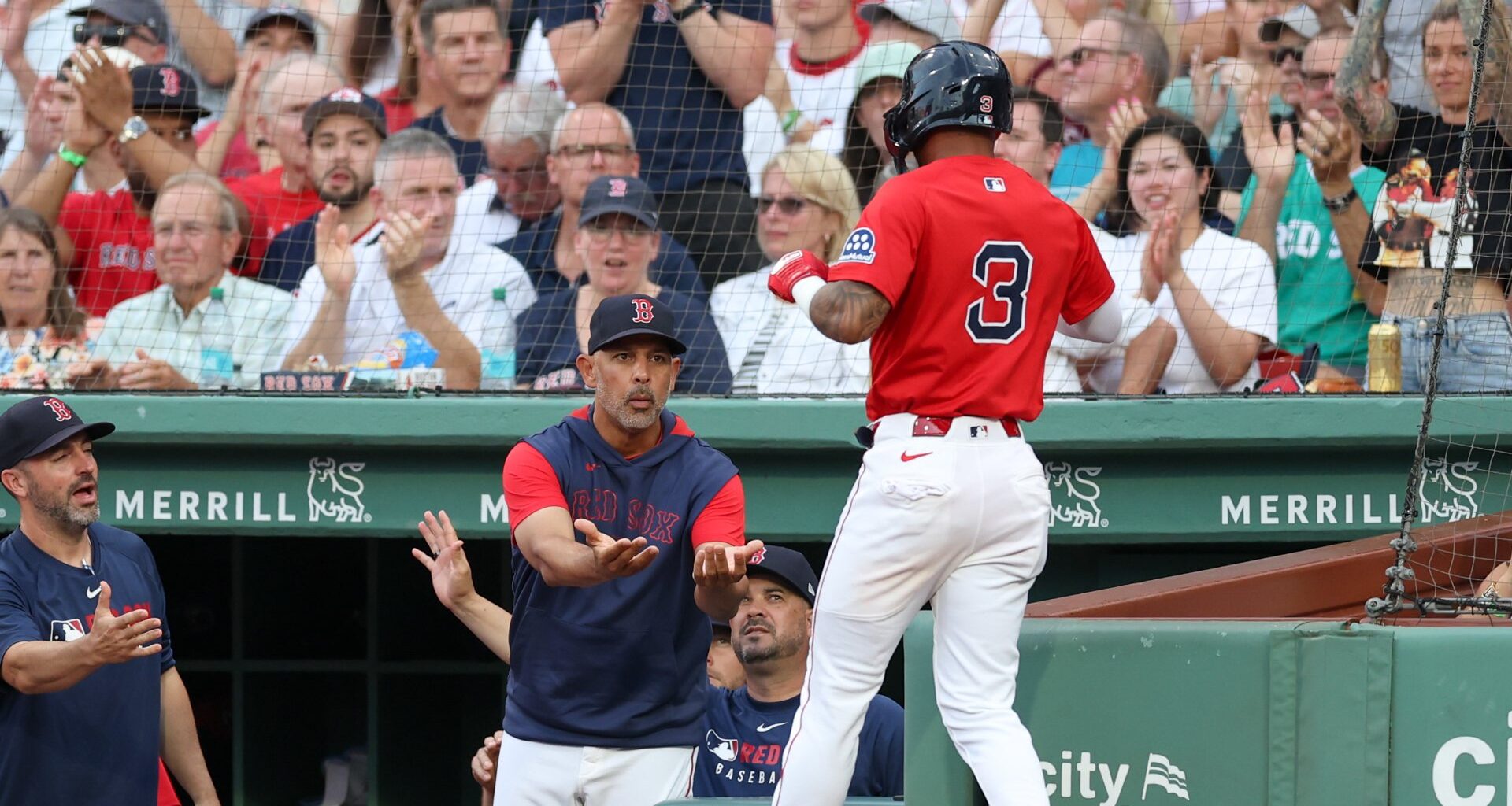 Alex Cora Shoots Down Potential 'Fix' For Crowded Red Sox Outfield