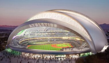 Athletics’ new Las Vegas ballpark costs now above ‘US$2bn’