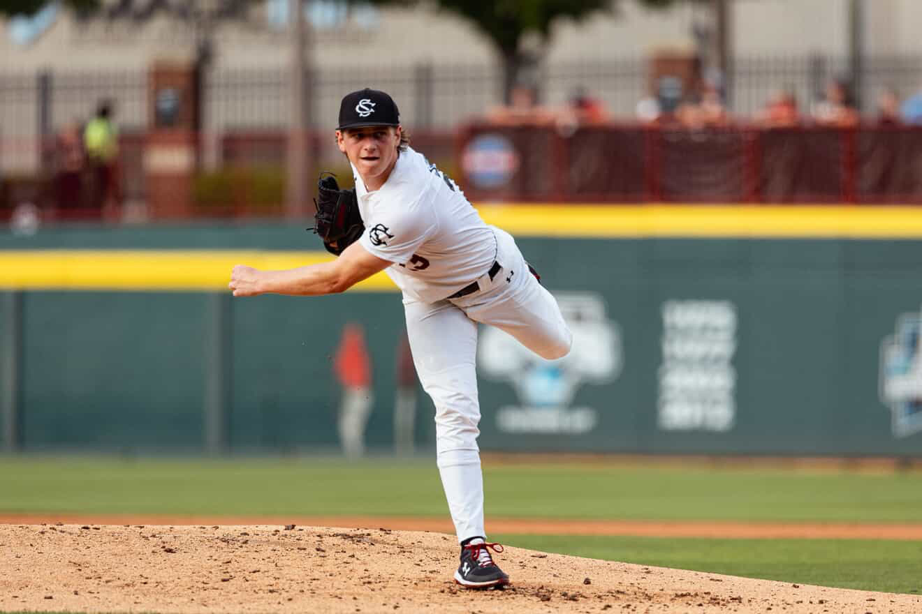 South Carolina’s Jake McCoy to Miss the 2026 College Baseball Season with a Ligament Tear