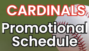 Cardinals release 2026 promotional schedule