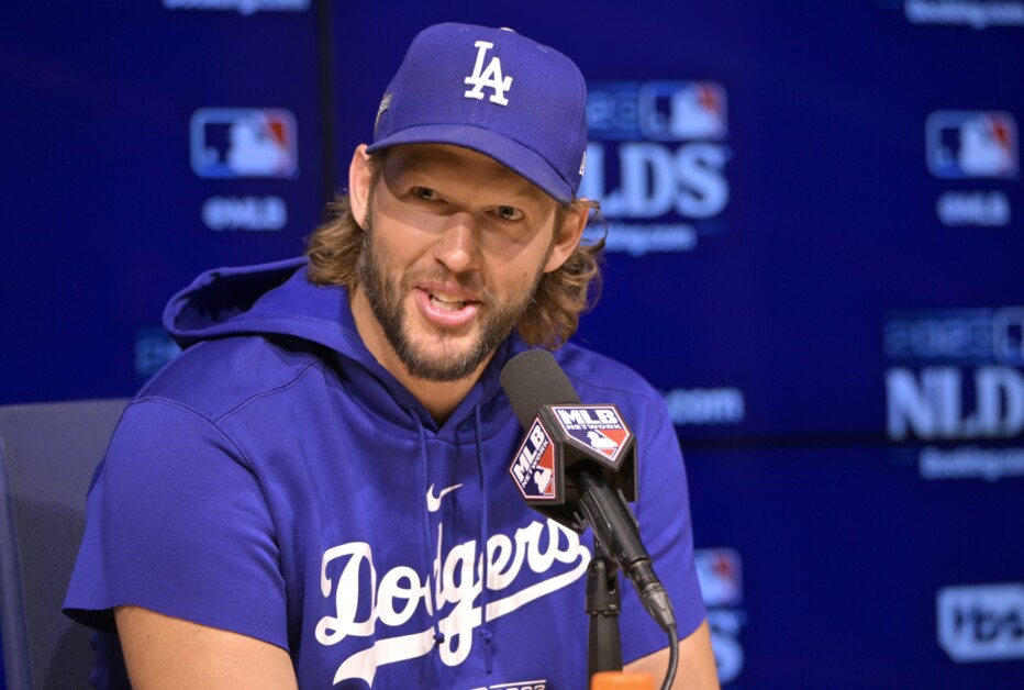 NBC/Peacock Pursuing Clayton Kershaw For Studio Analyst Role