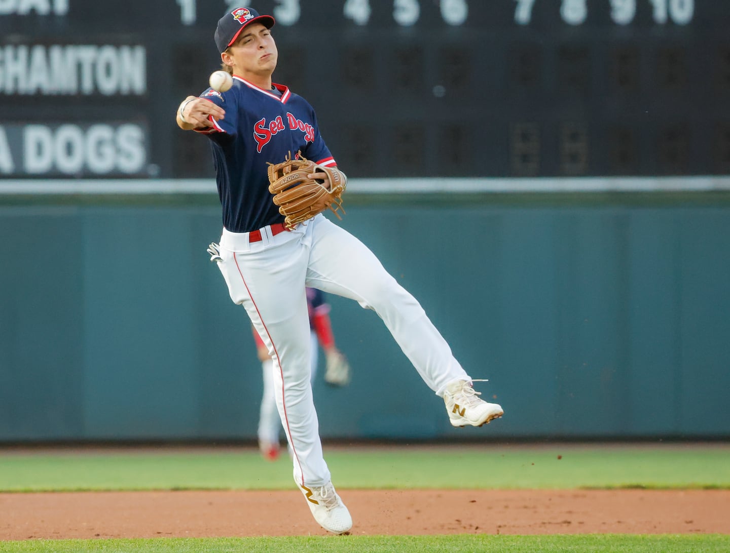 Mikey Romero has played shortstop (99 games), second base (62), and third (47) in the minors.