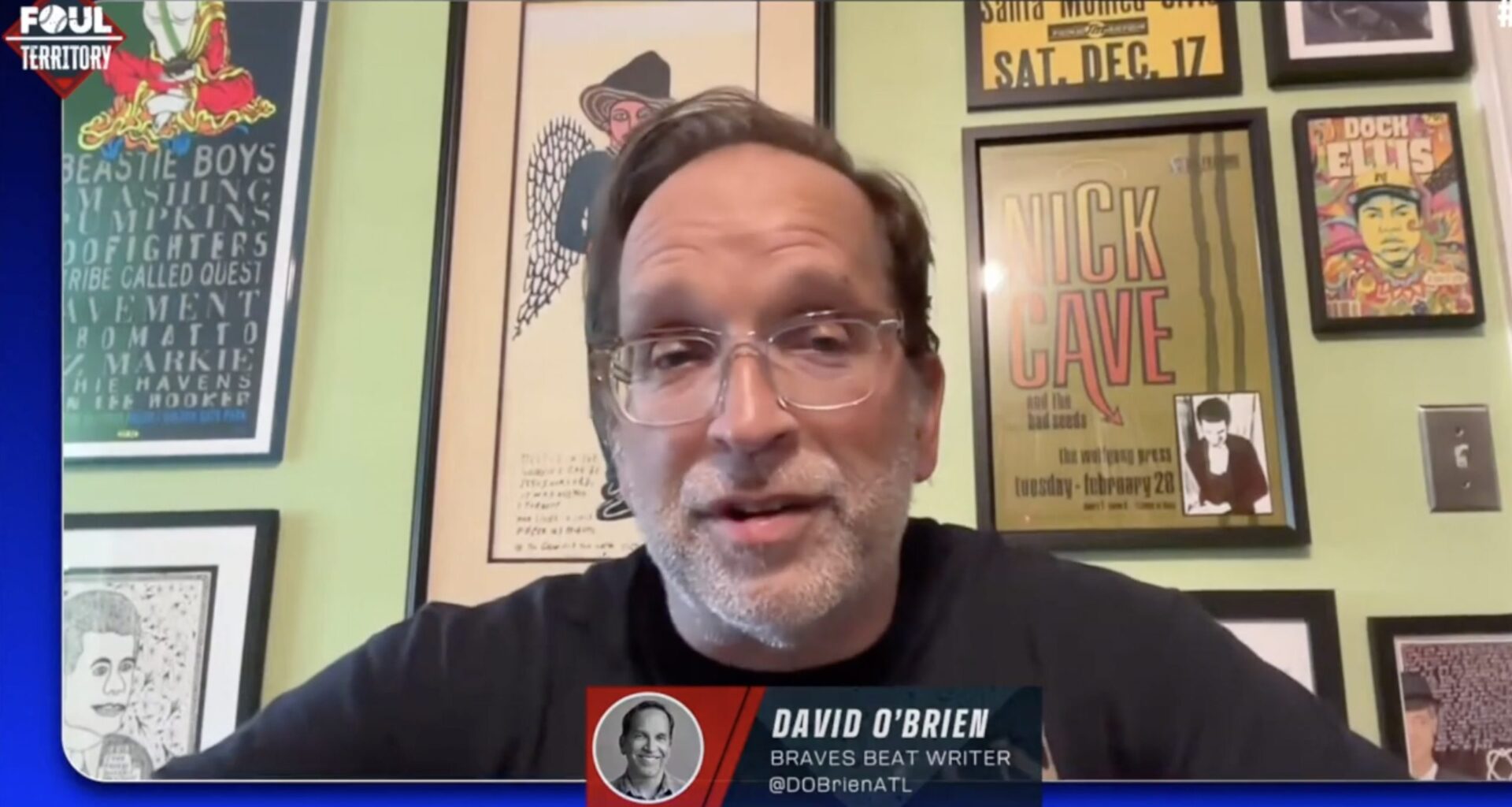 Longtime Braves beat writer David O'Brien announces retirement