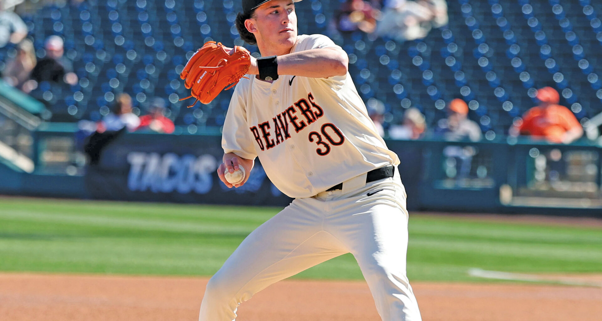 Oregon State RHP Dax Whitney (Photo by Bill Mitchell)