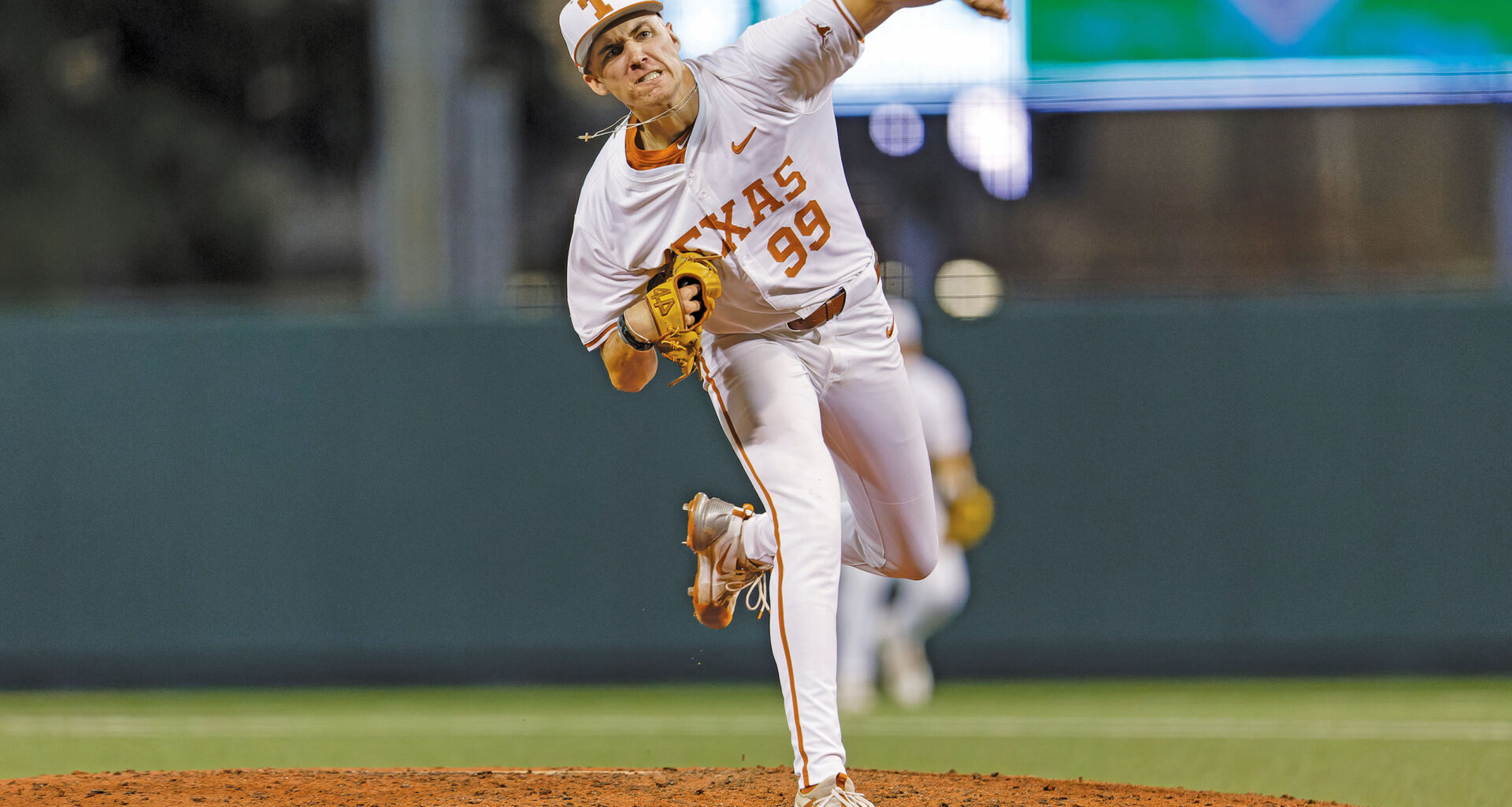 Texas' Dylan Volantis (Photo by Eddie Kelly)