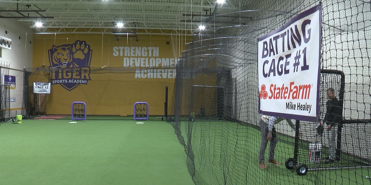 Tiger Sports Academy set to open in Spencer to help kids develop baseball, softball skills