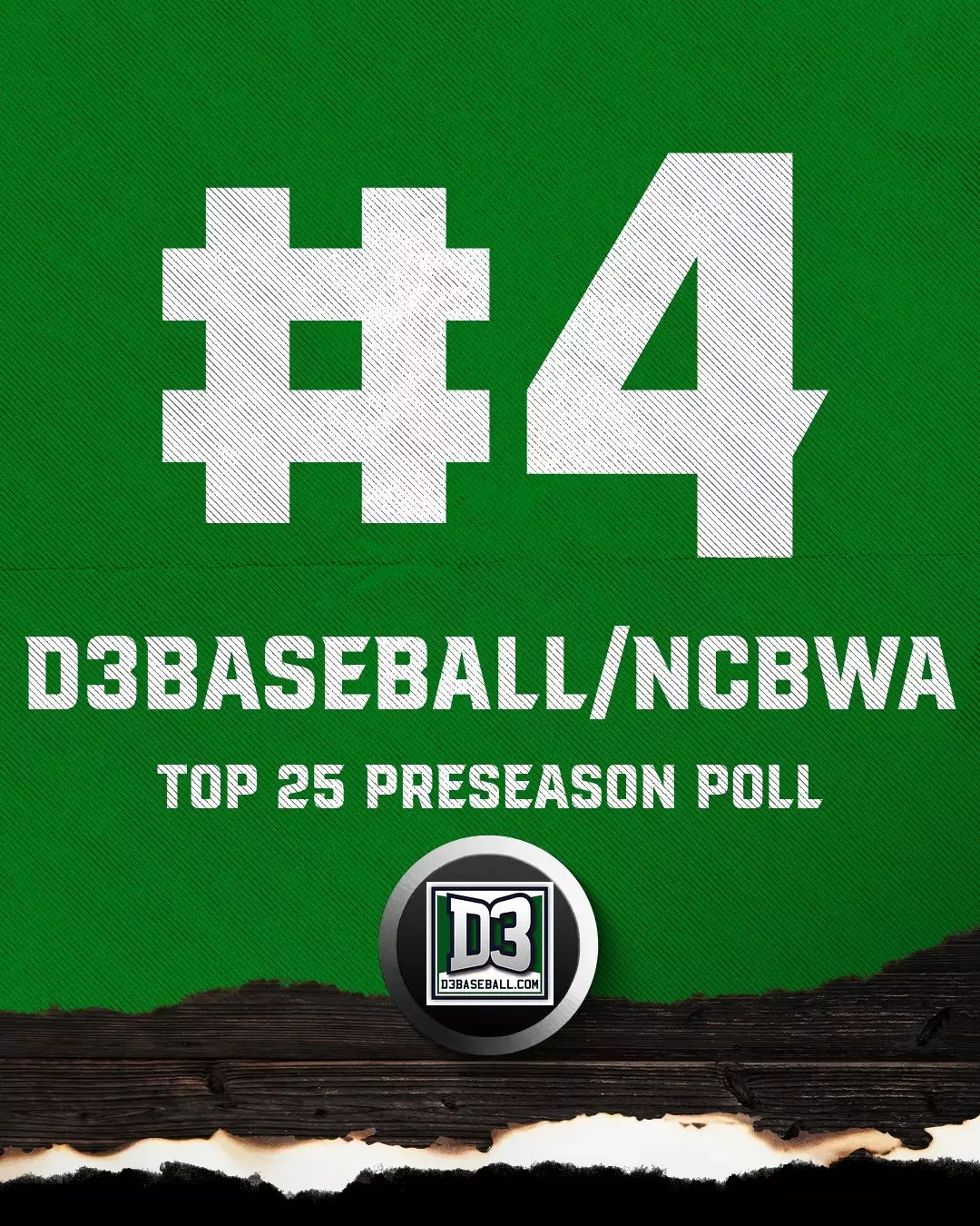 D3baseball Preseason Poll 2026