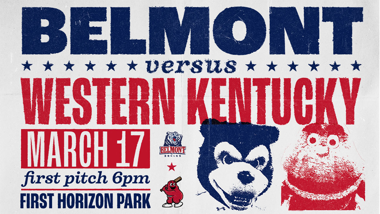 First Horizon Park to Host Belmont Bruins, Western Kentucky Hilltoppers Baseball Showdown - Clarksville Online
