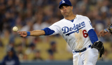 Former Los Angeles Dodgers utility man Jerry Hairston Jr. playing with the team in 2013.