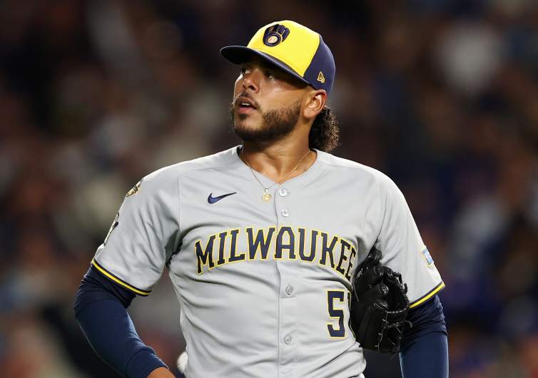 Red Sox interested in Milwaukee Brewers pitcher Freddy Peralta
