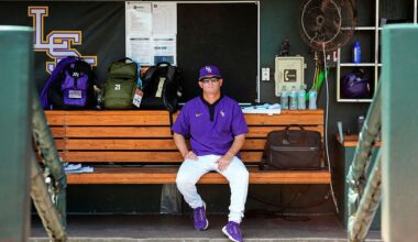 LSU baseball coach Jay Johnson