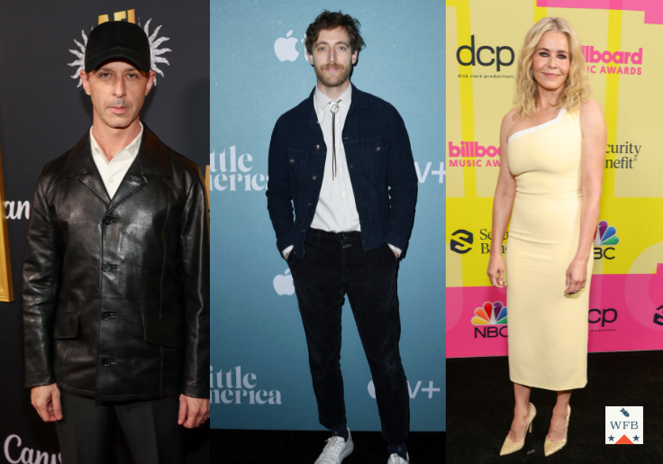 Jeremy Strong, Thomas Middleditch and Chelsea Handler red carpet