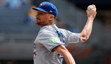 Chris Bassitt pitching for the Blue Jays as the Texas Rangers explore adding a veteran starter to stabilize their 2026 rotation
