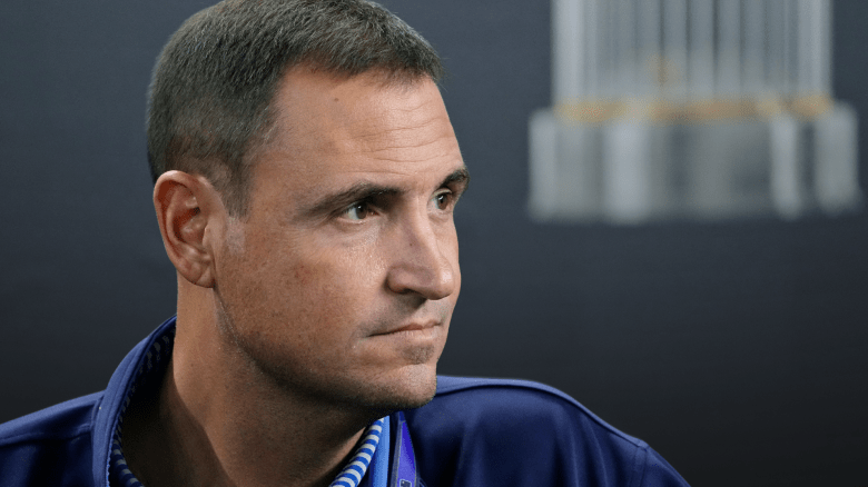 Texas Rangers president of baseball operations Chris Young discusses the 2026 roster before spring training.