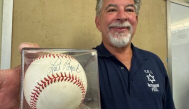Lou Brock signed baseball given to fan in Pomona (me) – Daily Bulletin