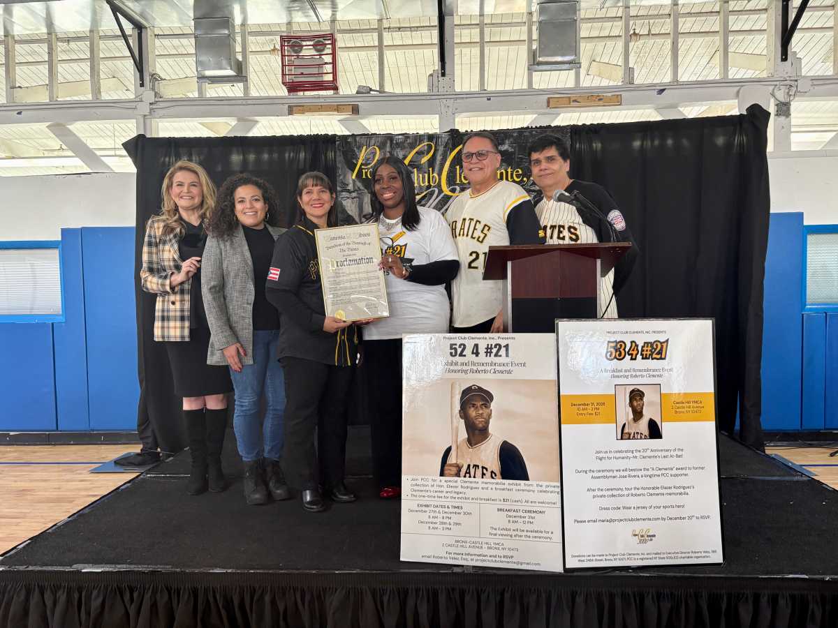 Roberto Clemente and former Bronx Assemblyman honored at annual breakfast rememberance – Bronx Times