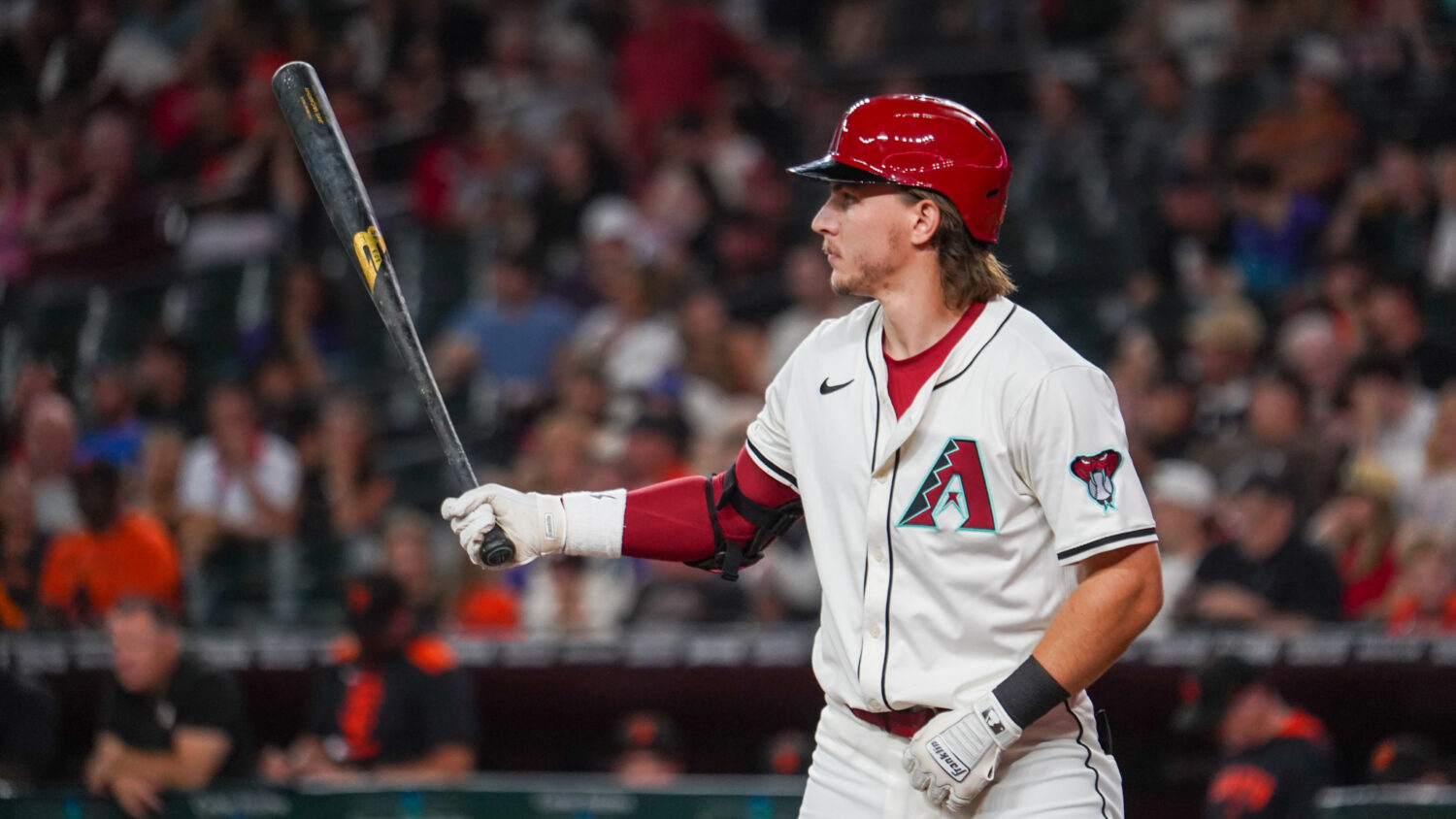 Diamondbacks OF Jake McCarthy...