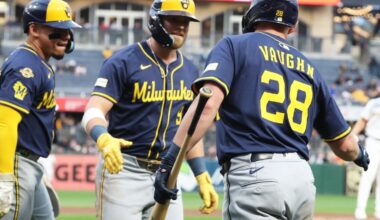 How Swing Path Analysis Should Inform Brewers' Plans for Playing Matchups at First Base - Brewers