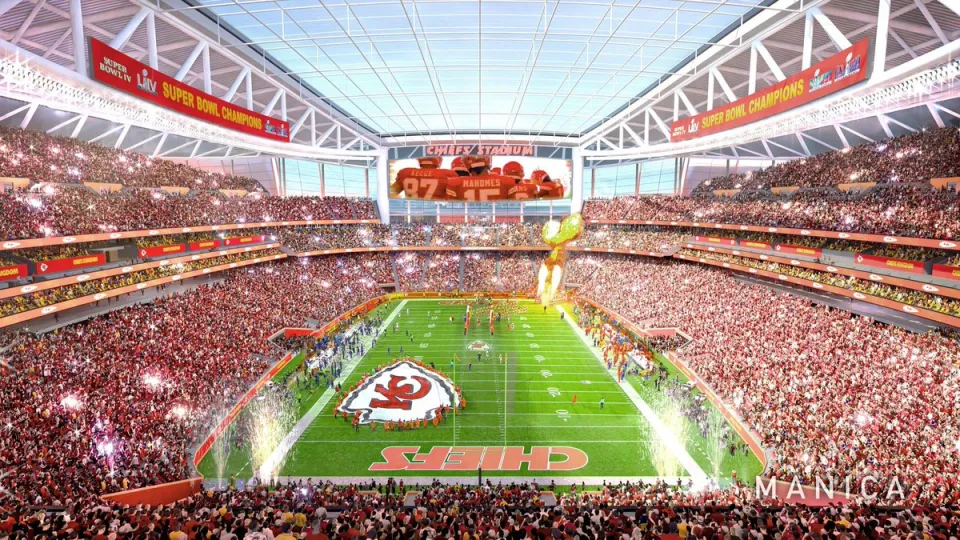 The Chiefs have unveiled renders of their new proposed stadium in Kansas