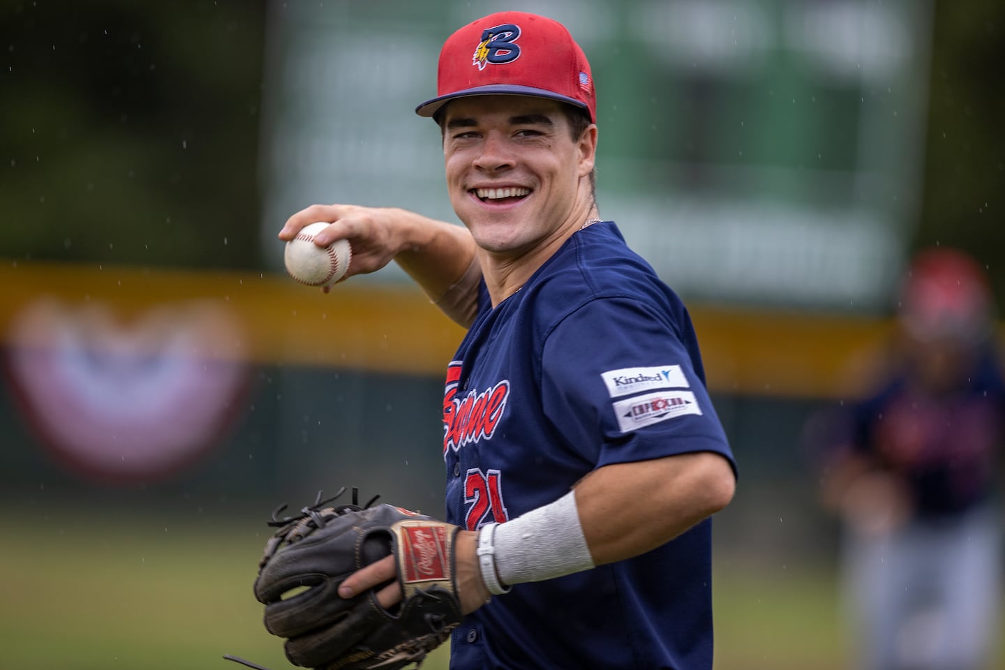 Matt Shaw spent the summer of 2022 with the Bourne Braves of the Cape Cod League.