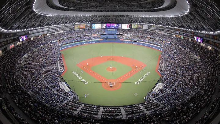 Kyocera Dome Osaka *From a past season [Photo: Provided by the team]